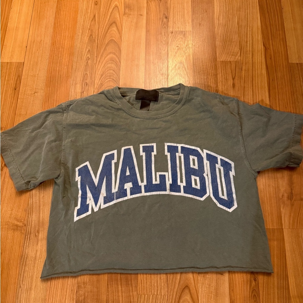 Green Malibu Graphic Tee
